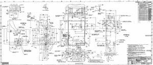 NASA Archives: blueprint for the Personal Life Support System used in the Apollo Missions.